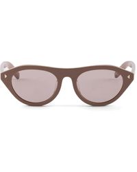 Prada - Triangle-Detail Cat-Eye Sunglasses - Lyst