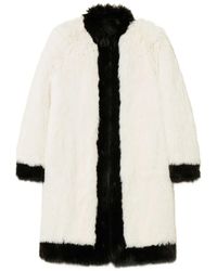 Twinset - Two-Tone Faux-Fur Coat - Lyst