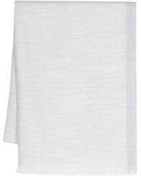 Eleventy - Fine Knit Wool Scarf - Lyst