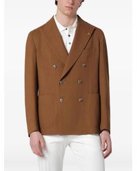Tagliatore - Double-Breasted Patch-Pocket Jacket - Lyst