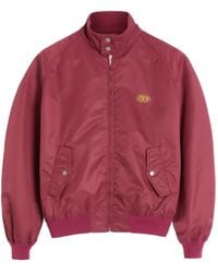 Valentino Garavani - Zip-Up Bomber Jacket - Lyst