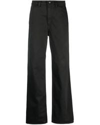 Lemaire - Hose Mit Weitem Bein - Lyst