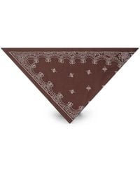 Destin - Paisley-Print Wool Bandana - Lyst