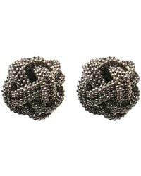Peserico - Punto Luce Chain Earrings - Lyst