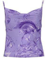 Versace Jeans Couture - Haut Imprimé - Lyst