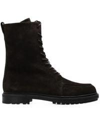 Aeyde - Tate Lace-Up Ankle Boots - Lyst