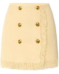 Elisabetta Franchi - Mini Knit Skirt - Lyst