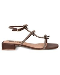 Bibi Lou - Poline Crystal-Embellished Sandals - Lyst
