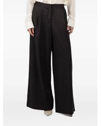 Dusan - Pleated Palazzo Pants - Lyst