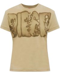 DIESEL - T-Ila-Aa3 Logo-Print Short-Sleeve T-Shirt - Lyst