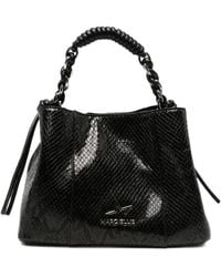 Marc Ellis - Myranda M Snake-Effect Logo-Plaque Tote Bag - Lyst