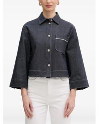 Mos Mosh - Patterned Button-Up Jacket - Lyst