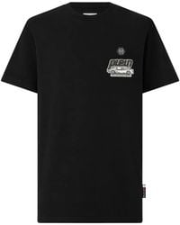 Philipp Plein - T-Shirt En Jersey À Col Rond Ss Cars Racing - Lyst