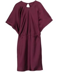 Norma Kamali - Obie Mini Dress - Lyst