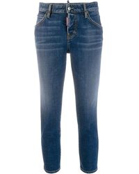 DSquared² Vaqueros slim capri - Azul