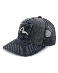 Evisu - Casquette À Poche Plaquée À Imprimé Mouette - Lyst