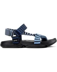 Camper - Karst Striped Sandals - Lyst