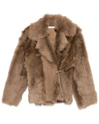 Nour Hammour - Verena Shearling Jacket - Lyst