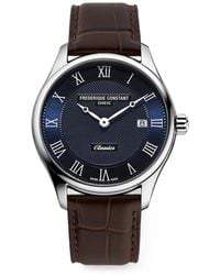 Frederique Constant - Classics 40Mm Watch - Lyst