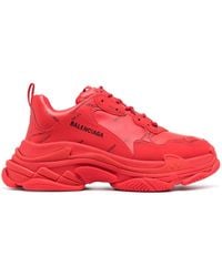 Red Balenciaga Shoes for Men | Lyst