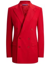 Ralph Lauren - Blazer Ramona À Boutonnière Croisée - Lyst