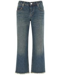 Isabel Marant - Vaqueros Deshilachados Con Efecto Degradado - Lyst