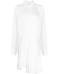 Yohji Yamamoto - Asymmetric Button-up Shirt - Lyst