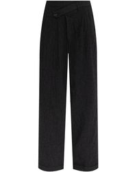 R13 - Pantaloni Con Cavallo Basso - Lyst
