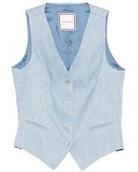 Tagliatore - Button-Up V-Neck Waistcoat - Lyst