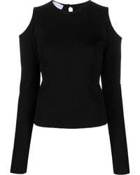Ioana Ciolacu - Cut-Out Cold-Shoulder Top - Lyst