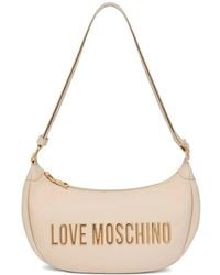 Love Moschino - Logo Strap Shoulder Bag - Lyst