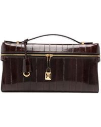 Loro Piana - Extra L29 Leather Clutch Bag - Lyst