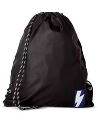 Neil Barrett - Thunder Bolt Drawstring Backpack Bag - Lyst