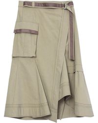 3.1 Phillip Lim - コントラストライニング スカート - Lyst