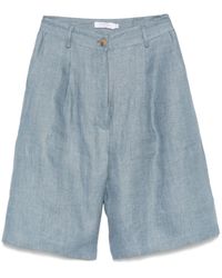 Barba Napoli - Short En Lin - Lyst
