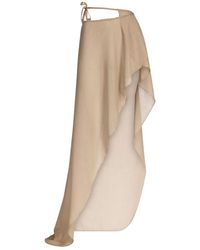 Ludovic de Saint Sernin - Gedrapeerde Maxi-Rok - Lyst