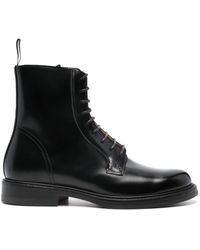 Henderson - Lace-up Leather Boots - Lyst
