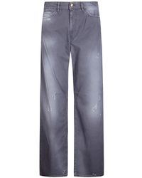 Stockholm Surfboard Club - Jeans Im Distressed-Look - Lyst