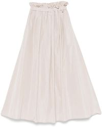 Herno - A-Line Midi Skirt - Lyst