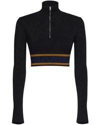 Marni - Cropped Top Met Logoband - Lyst