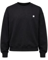 MSGM - Logo Crew Neck Sweater - Lyst