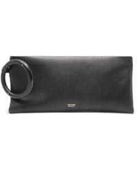 Tom Ford - Ring Leather Clutch Bag - Lyst