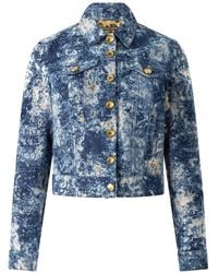Roberto Cavalli - Veste En Jean À Effet Délavé - Lyst