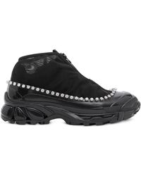 Burberry Arthur Crystal-detail Trainers - Black