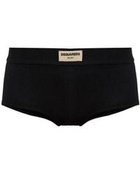 DSquared² - Logo-Waistband Culotte - Lyst