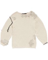 Bimba Y Lola - フローラル クロシェ プルオーバー - Lyst