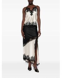 Paperlace - Lace-Trim Panelled Skirt - Lyst