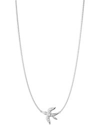 Monica Rich Kosann - Sapphire Freedom Swallow Embellished Necklace - Lyst