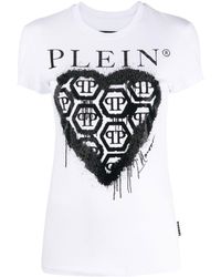 Philipp Plein - Logo-print Short-sleeve T-shirt - Lyst