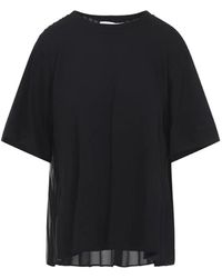 Max Mara - T-Shirt Sportmax À Dos Plissé - Lyst